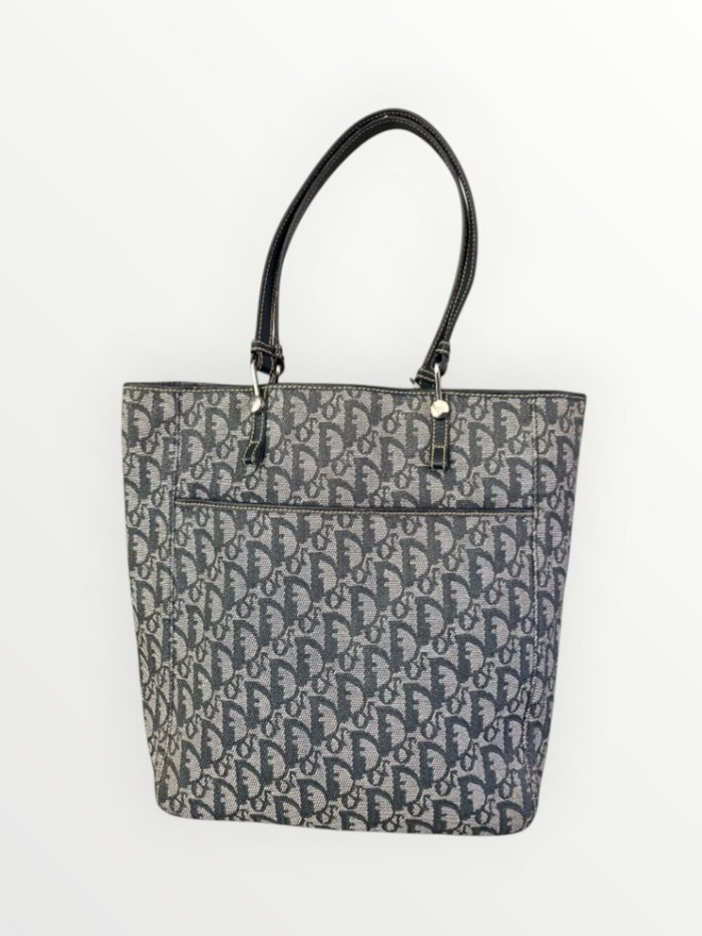 DIOR VINTAGE OBLIQUE TROTTER VERTICAL TOTE